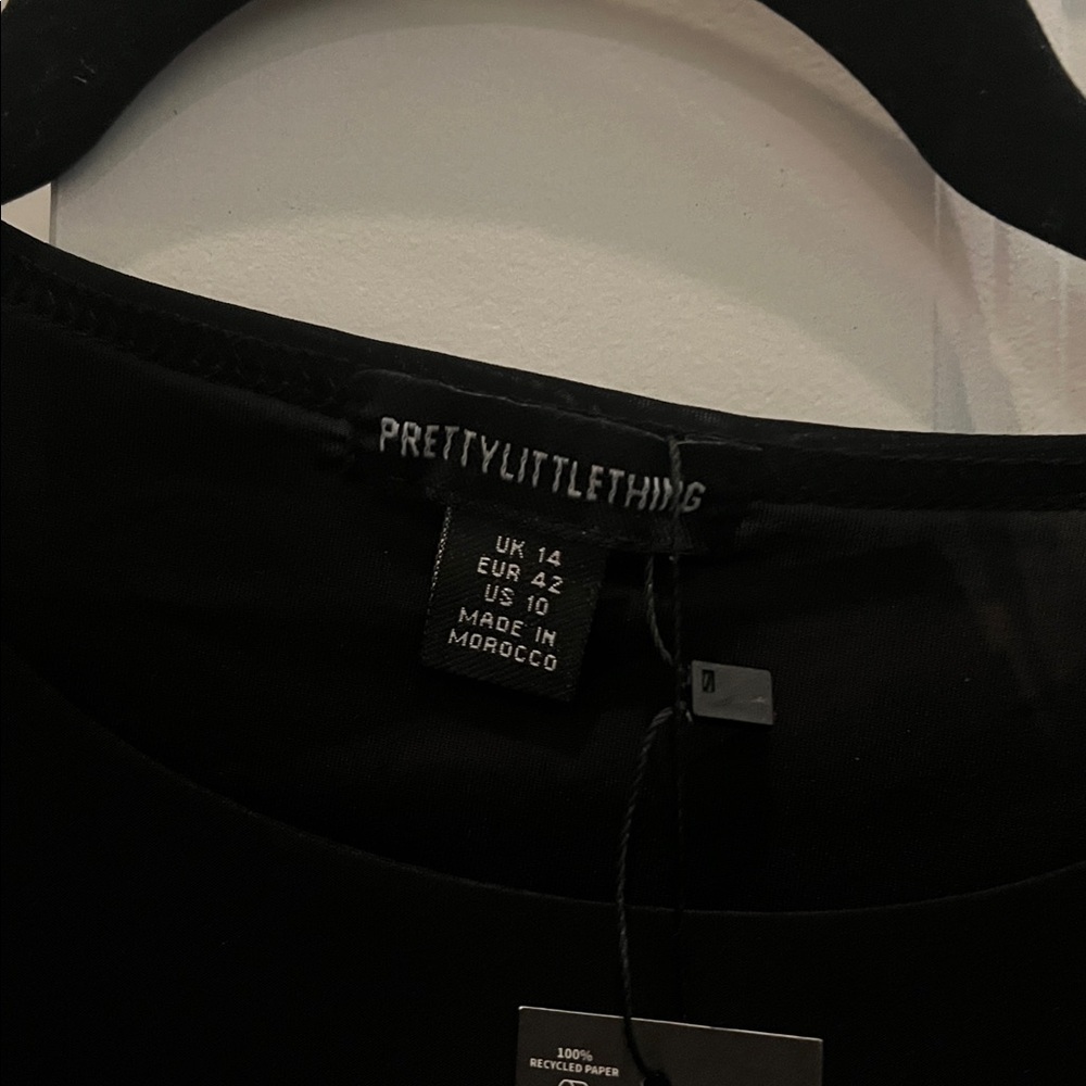 NWT PLT BLACK BODYSUIT - Picture 2 of 2
